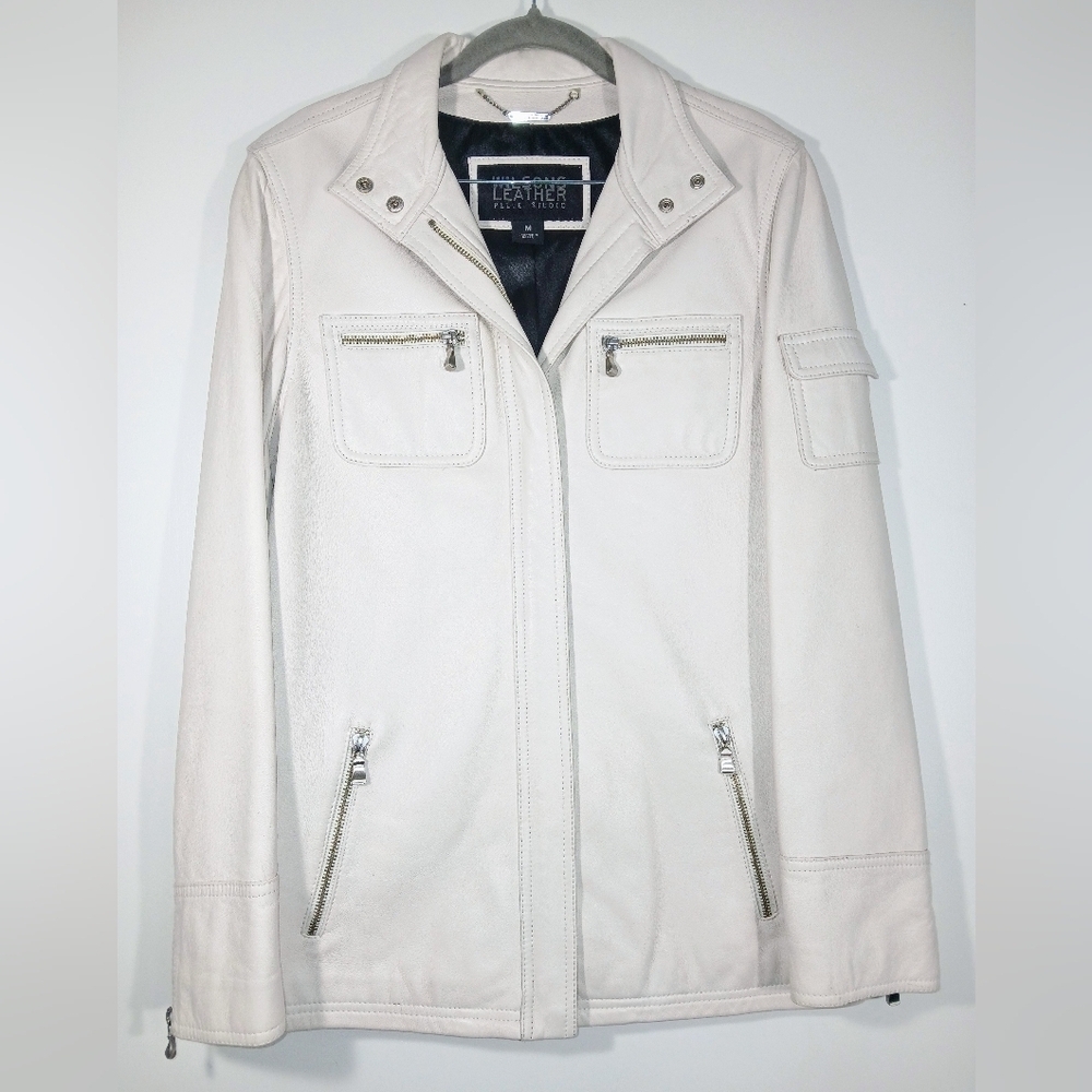 WILSONS LEATHER PELLE STUDIO JACKET.